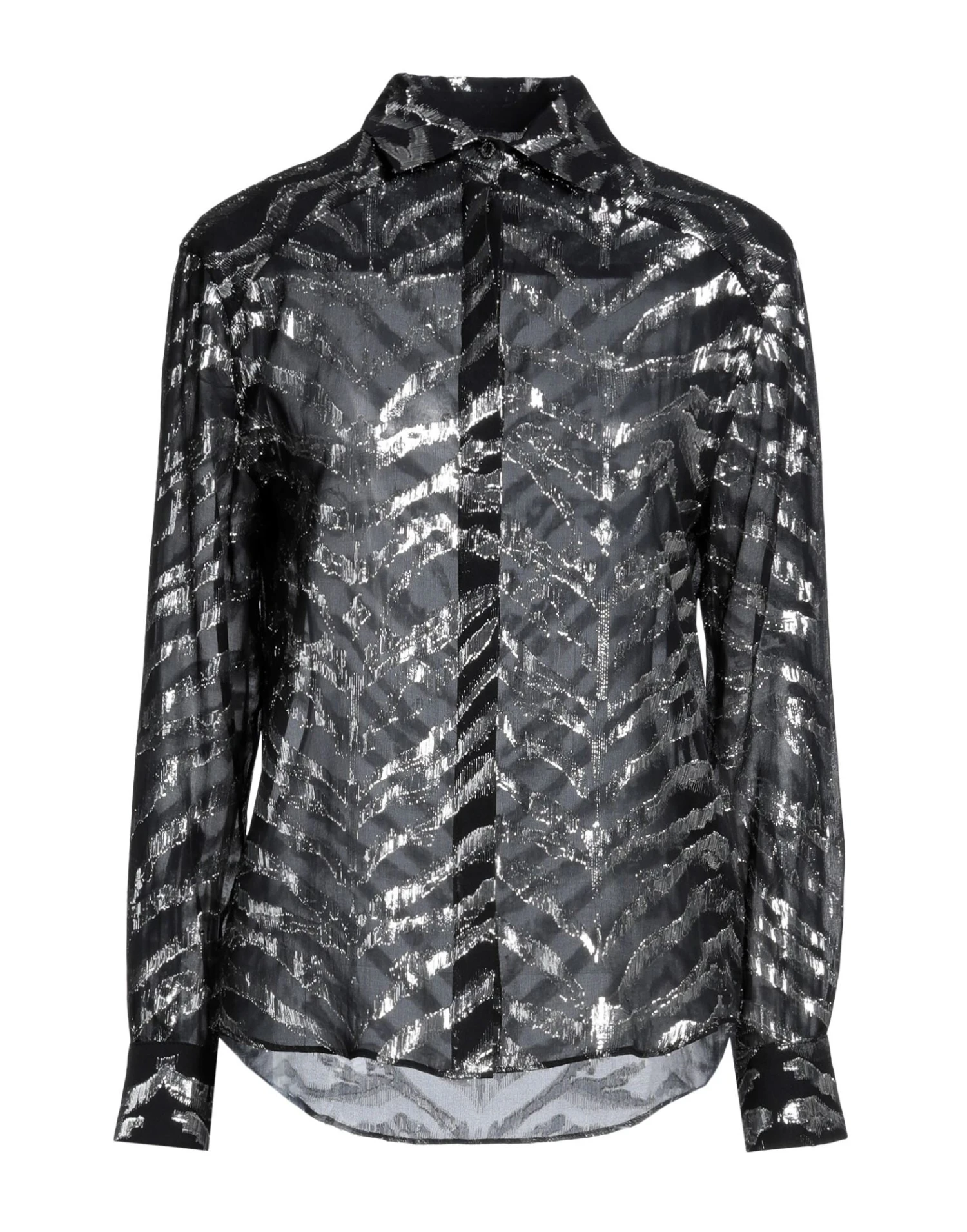 JOHN RICHMOND | Hemden Und Blusen Mit Muster Schwarz Damen 3 JOHN RICHMOND | Hemden Und Blusen Mit Muster Schwarz Damen