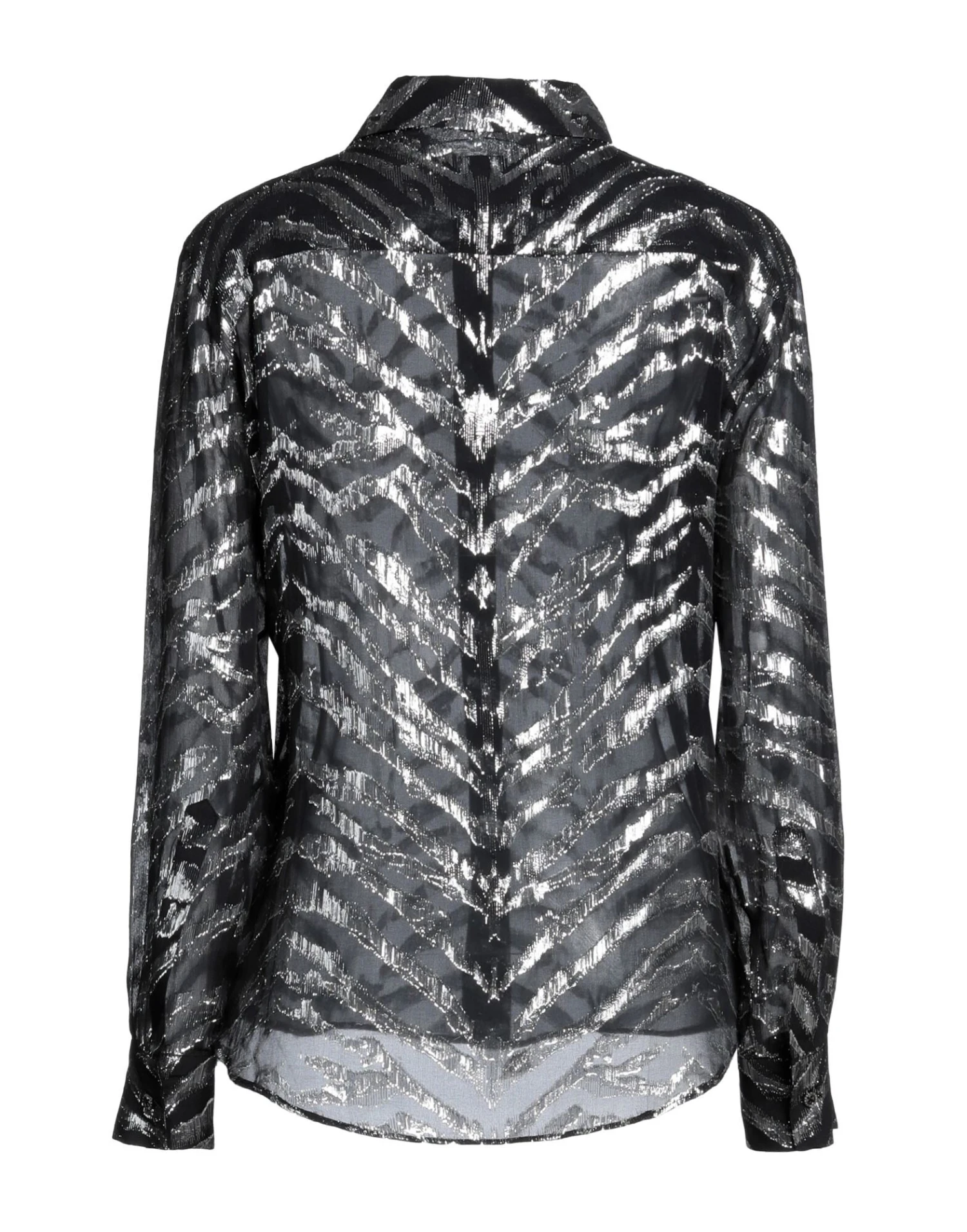 JOHN RICHMOND | Hemden Und Blusen Mit Muster Schwarz Damen 4 JOHN RICHMOND | Hemden Und Blusen Mit Muster Schwarz Damen – Bild 2