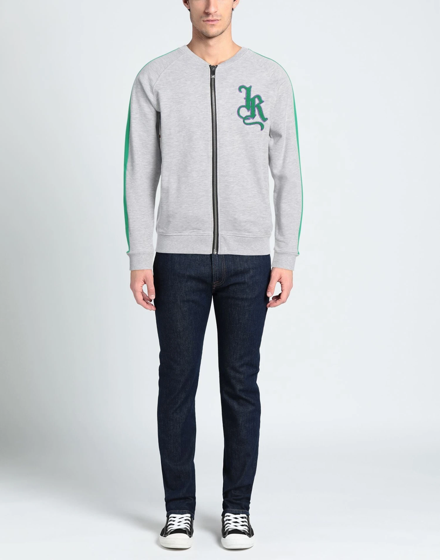 JOHN RICHMOND | Sweatshirt Hellgrau Herren 4 JOHN RICHMOND | Sweatshirt Hellgrau Herren – Bild 2