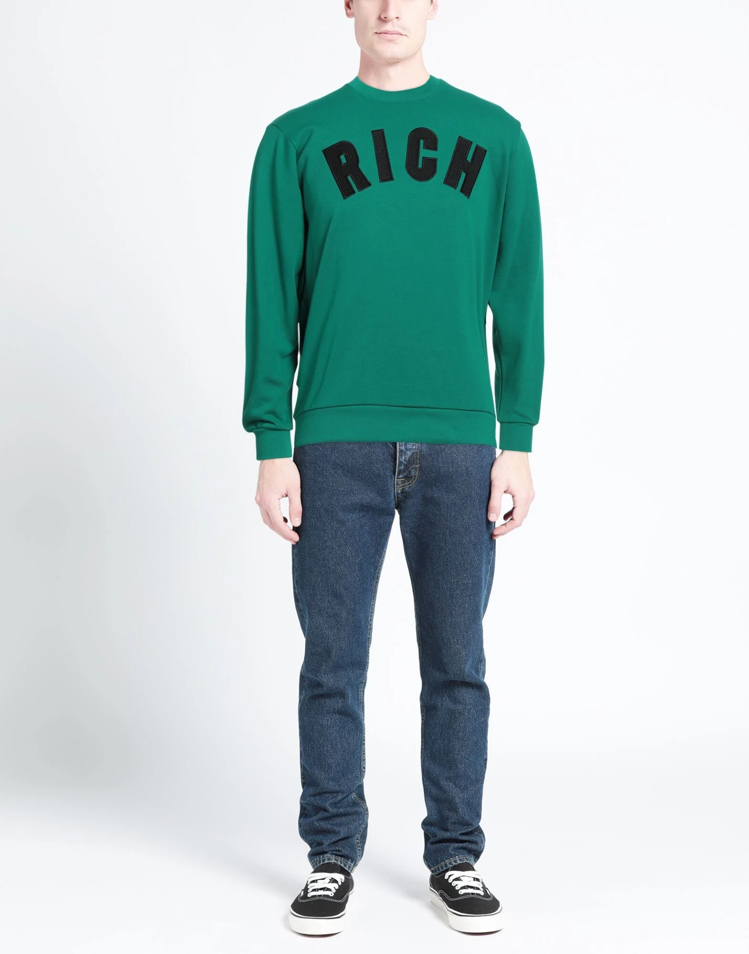 JOHN RICHMOND | Sweatshirt Grün Herren 4 JOHN RICHMOND | Sweatshirt Grün Herren – Bild 2