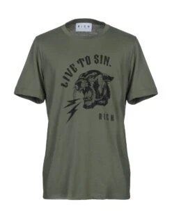 JOHN RICHMOND | T-shirt Militärgrün Herren