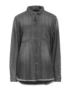 JOHN RICHMOND | Jeanshemd Grau Damen