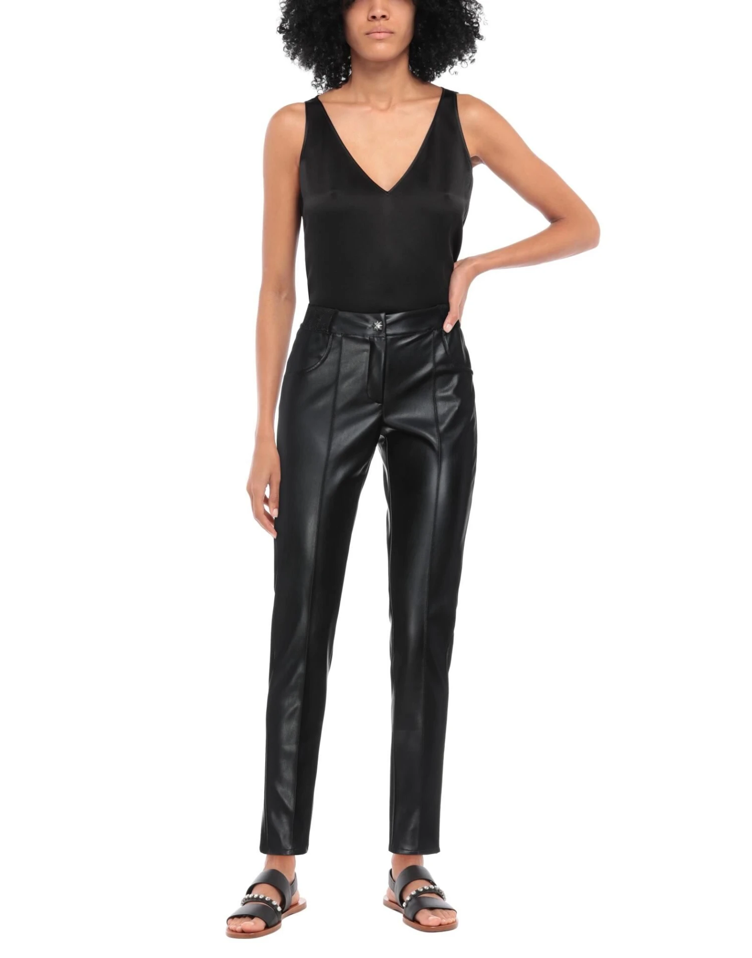 JOHN RICHMOND | Hosen Schwarz Damen 4 JOHN RICHMOND | Hosen Schwarz Damen – Bild 2