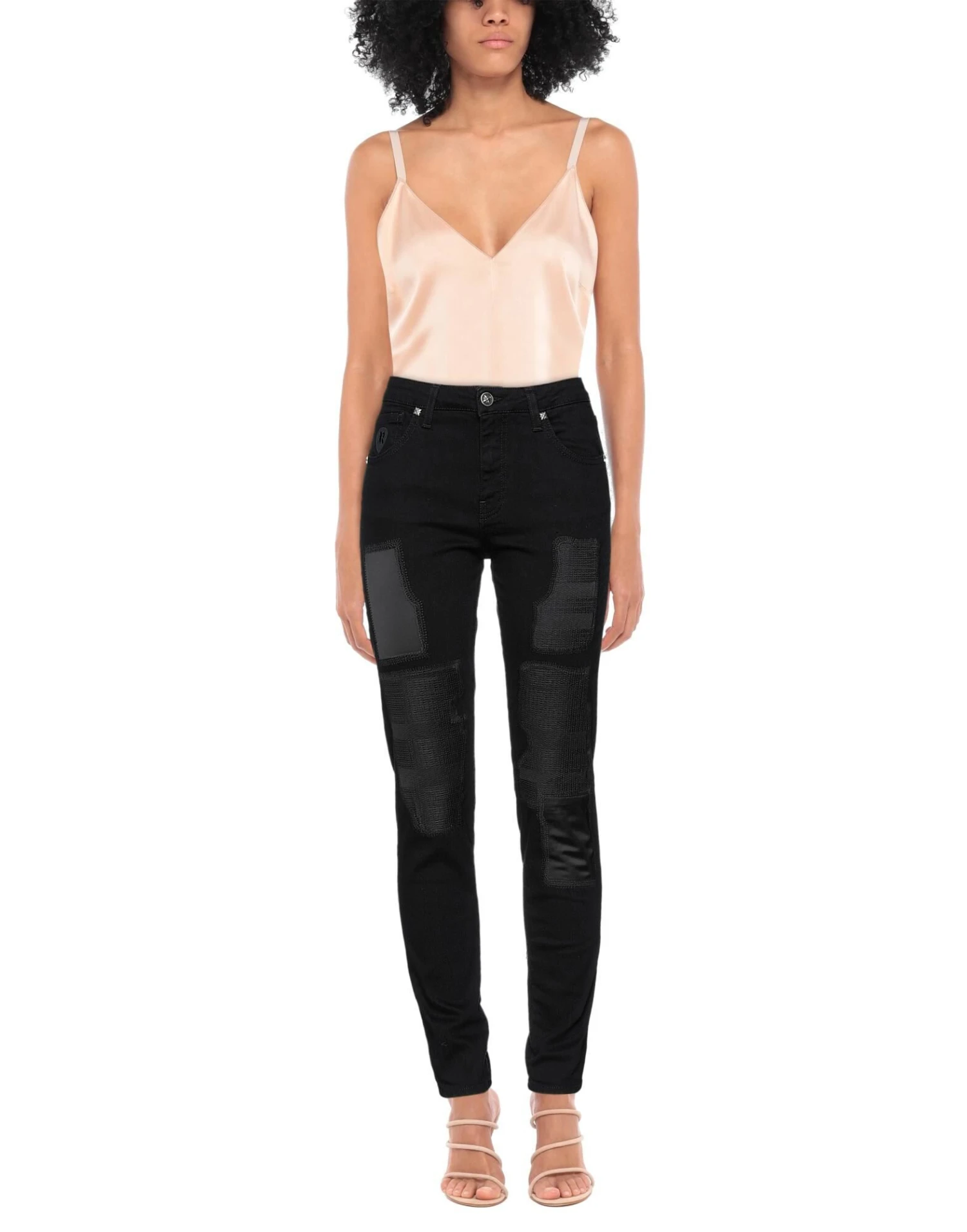 JOHN RICHMOND | Jeans Schwarz Damen 4 JOHN RICHMOND | Jeans Schwarz Damen – Bild 2