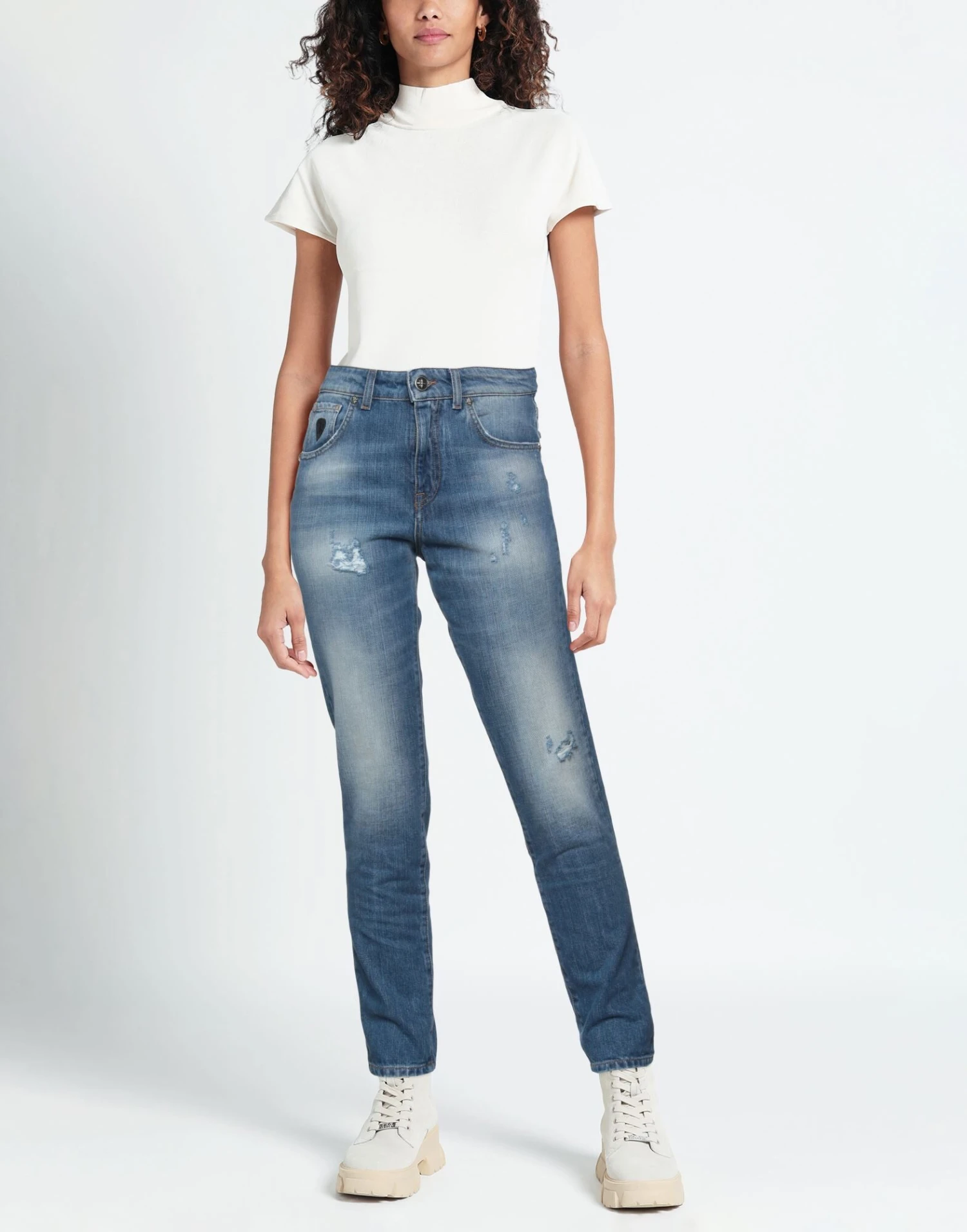JOHN RICHMOND | Jeans Blau Damen 4 JOHN RICHMOND | Jeans Blau Damen – Bild 2