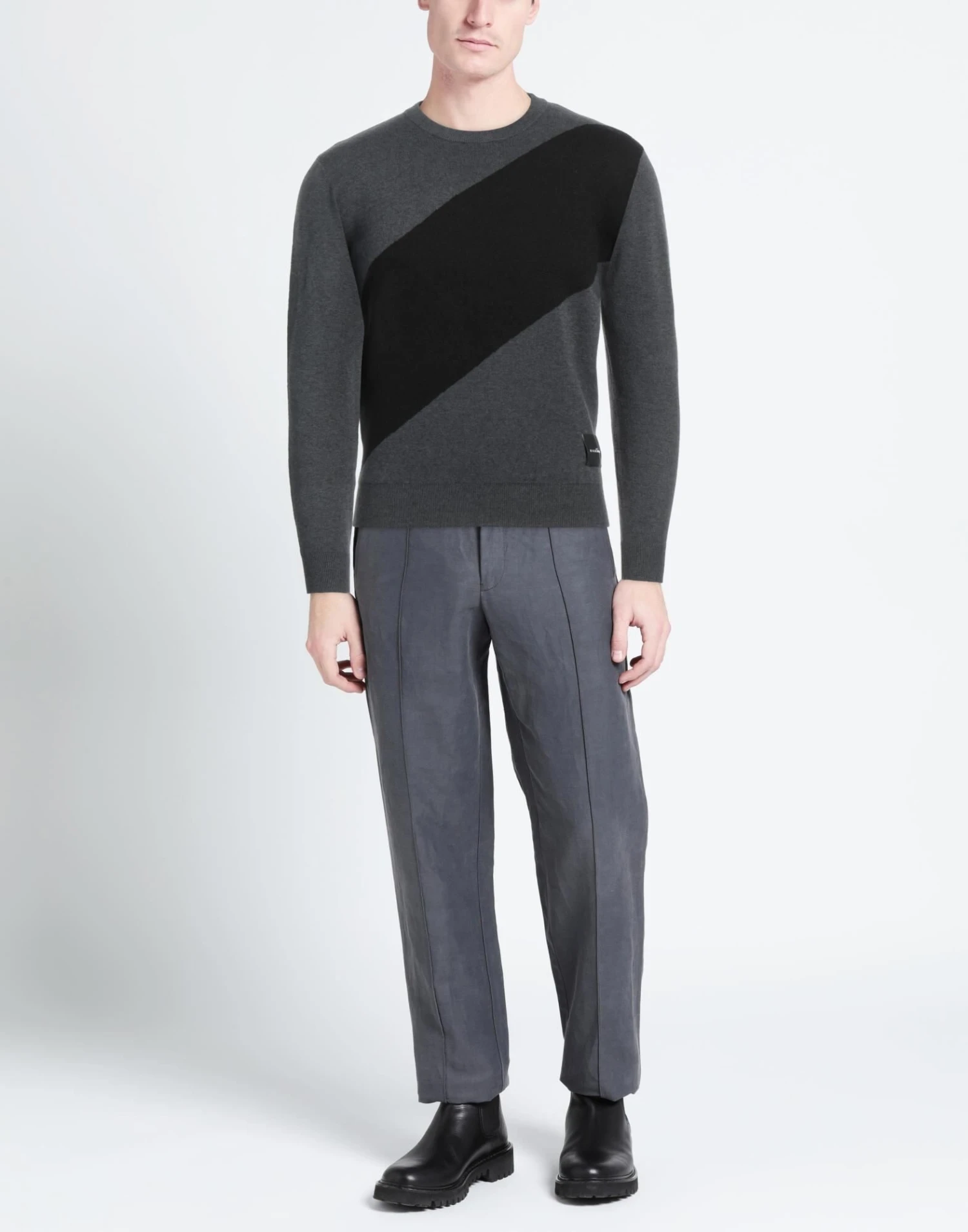 JOHN RICHMOND | Pullover Grau Herren 4 JOHN RICHMOND | Pullover Grau Herren – Bild 2