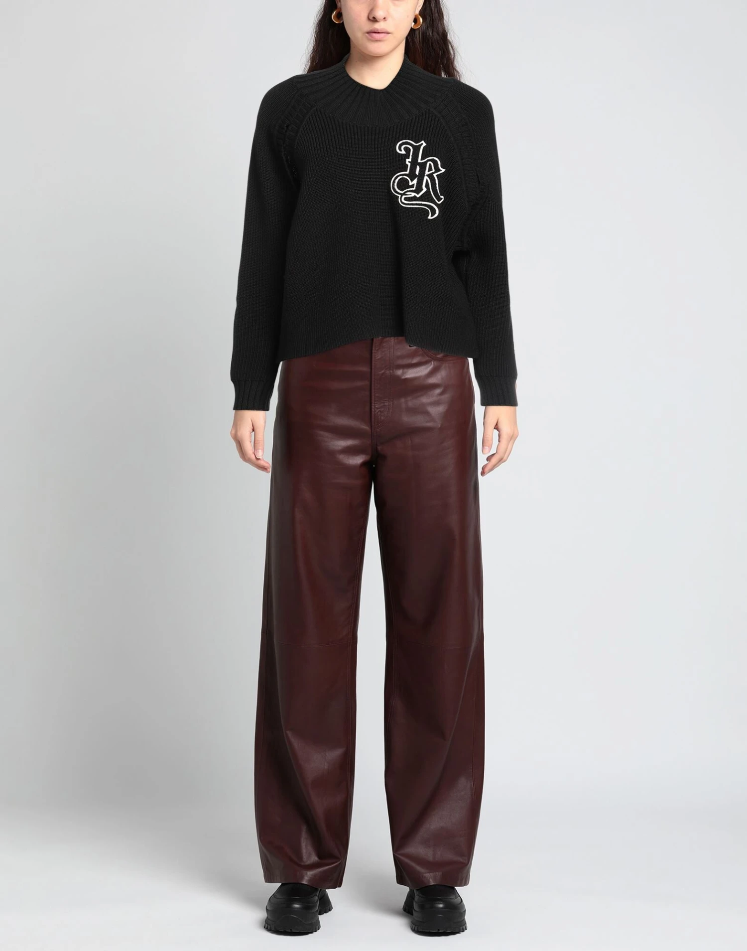 JOHN RICHMOND | Rollkragenpullover Schwarz Damen 4 JOHN RICHMOND | Rollkragenpullover Schwarz Damen – Bild 2