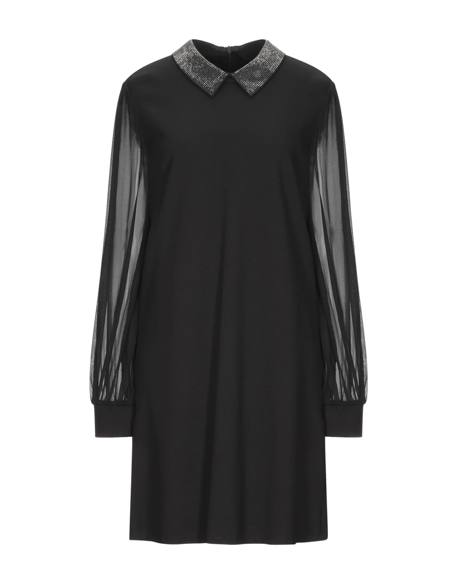 JOHN RICHMOND | Kurzes Kleid Schwarz Damen 3 JOHN RICHMOND | Kurzes Kleid Schwarz Damen