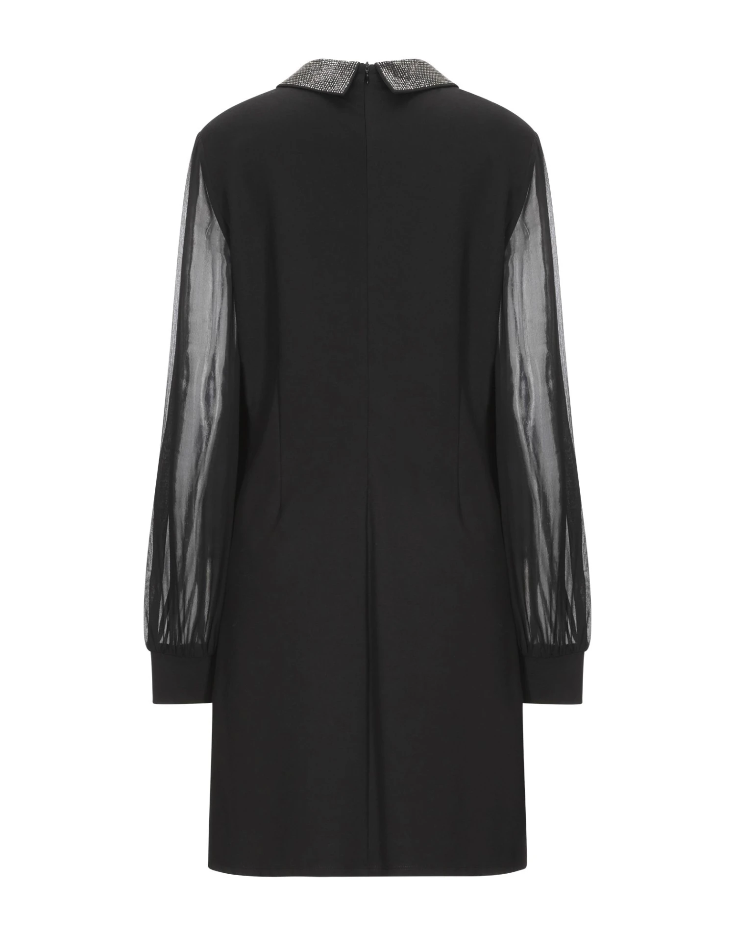 JOHN RICHMOND | Kurzes Kleid Schwarz Damen 4 JOHN RICHMOND | Kurzes Kleid Schwarz Damen – Bild 2