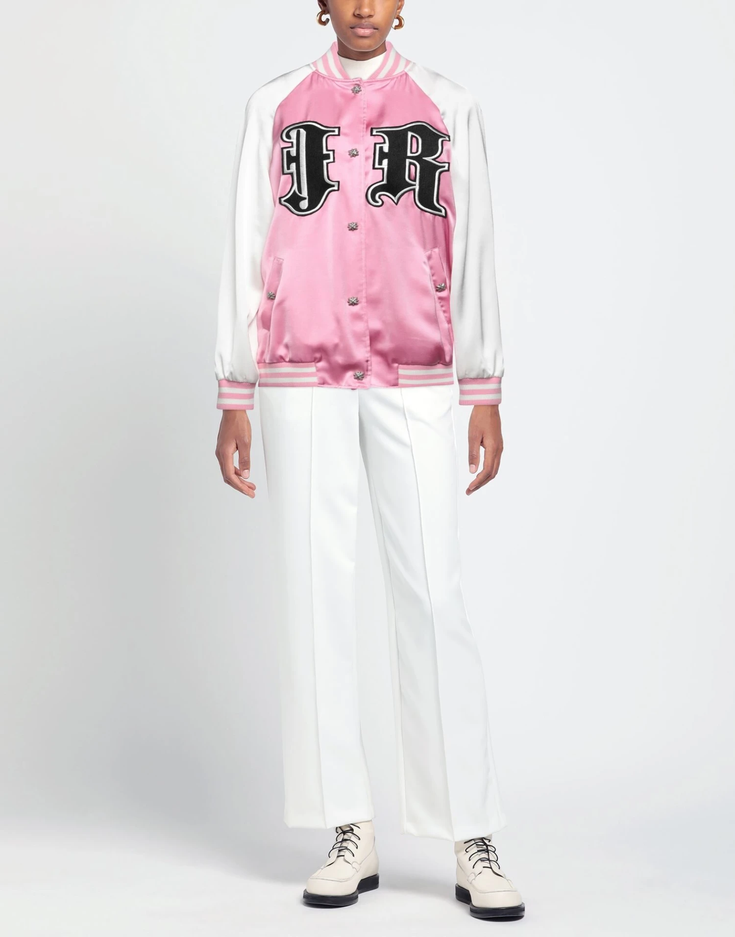 JOHN RICHMOND | Bomberjacke Rosa Damen 4 JOHN RICHMOND | Bomberjacke Rosa Damen – Bild 2