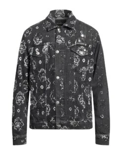 JOHN RICHMOND | Jeansjacke Schwarz Herren