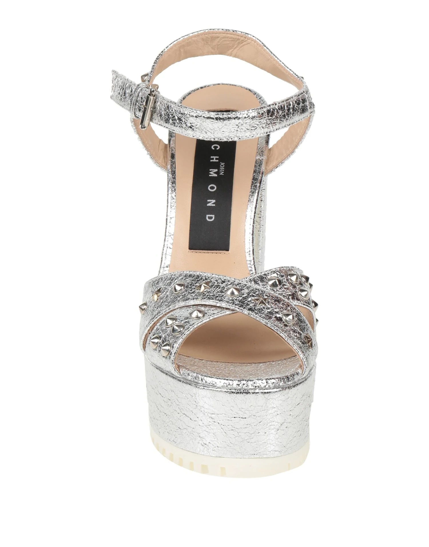 JOHN RICHMOND | Sandalen Silber Damen 4 JOHN RICHMOND | Sandalen Silber Damen – Bild 2