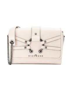 JOHN RICHMOND | Schultertasche Elfenbein Damen