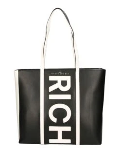 JOHN RICHMOND SHOPPER Donna John Richmond RWP23177BO-B.CO/NERO Bianco | Schultertasche Weiß Damen