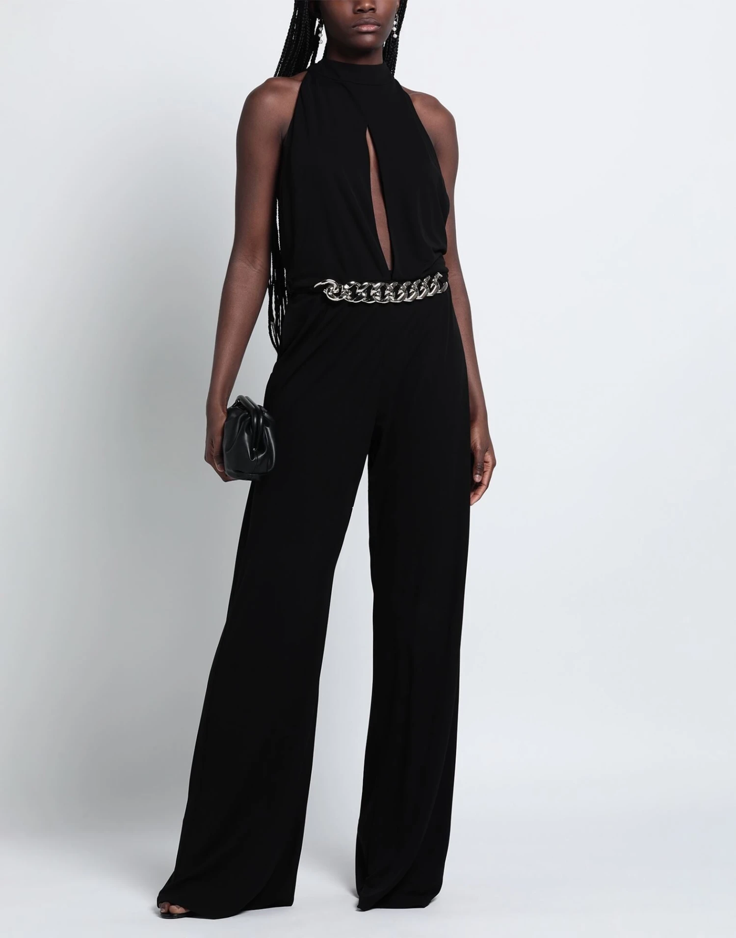 JOHN RICHMOND | Overall Schwarz Damen 4 JOHN RICHMOND | Overall Schwarz Damen – Bild 2